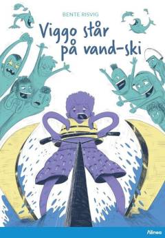 Viggo står på vand-ski