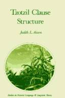 Tzotil clause structure