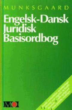 Engelsk-dansk juridisk basisordbog