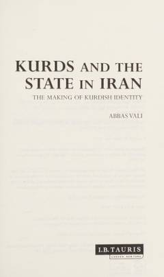 Kurds and the state in Iran : the making of Kurdish identity