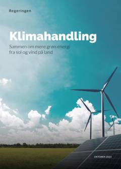 Klimahandling : sammen om mere grøn energi fra sol og vind på land