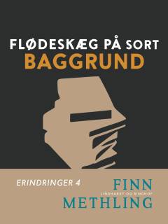 Flødeskæg på sort baggrund