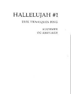 Klummer og krøniker