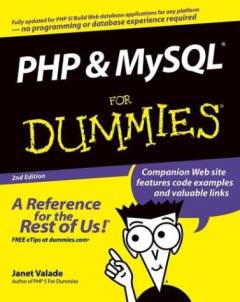 PHP and MySQL for dummies