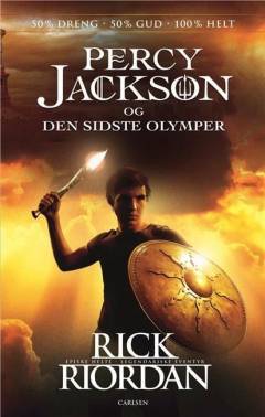 Forside til bogen Percy Jackson og den sidste olymper
