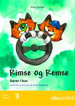 Rimse og Remse kører i bus