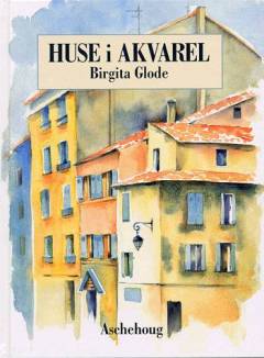Huse i akvarel