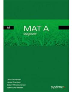MAT A hf -- Opgaver