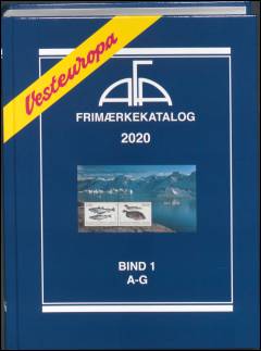 AFA Vesteuropa frimærkekatalog. Årgang 2020, bind 1 : A-G