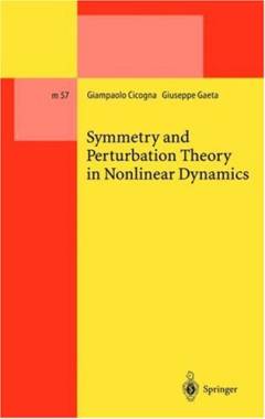 Symmetry and perturbation theory in nonlinear dynamics