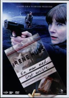 En man med litet ansikte