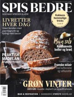 Spis bedre : god mad spreder glæde : mad & inspiration, Danmarks største madblad