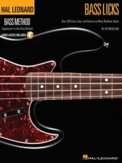Bass licks : over 200 licks, lines and grooves in many rhythmic styles