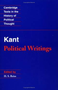 Kant : political writings