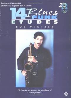 14 blues & funk etudes : \for Bb instruments\