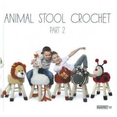 Animal stool crochet. Part 2