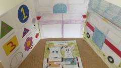 Noa Næsehorn & Molly Mus på camping