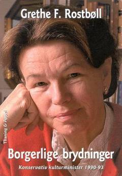 Borgerlige brydninger : konservativ kulturminister 1990-1993