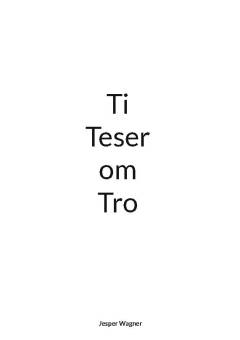Ti teser om tro