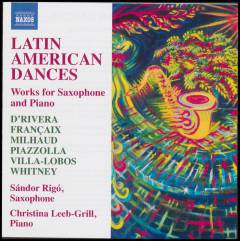 Latin American dances : works for saxophone and piano