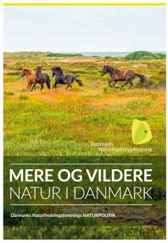 Mere og vildere natur i Danmark : Danmarks Naturfredningsforenings naturpolitik
