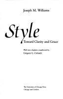 Style : toward clarity and grace