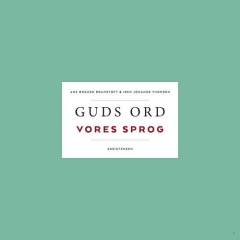 Guds ord - vores sprog