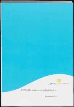 Straffelovrådets betænkning om samfundstjeneste mv.