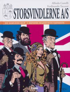 Storsvindlerne A/S - de samlede kup - i hendes majestæts tjeneste