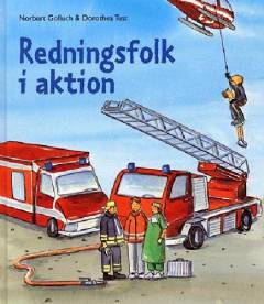 Redningsfolk i aktion
