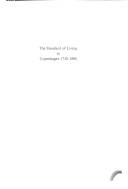 The standard of living in Copenhagen 1730-1800 : some methods of measurement