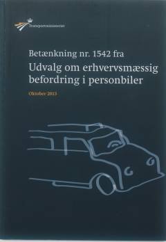Betænkning fra Udvalg om erhvervsmæssig befordring i personbiler