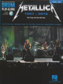Metallica 1991-2016 : play 8 songs with tab and sound-alike audio