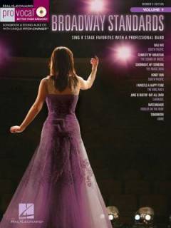 Broadway standards : sing 8 stage favorites with a professional band