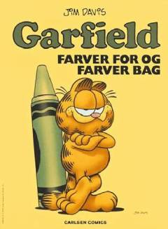 Garfield - farver for og farver bag