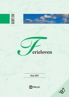 Kort om ferieloven