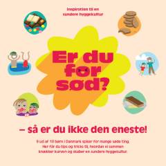 Er du for sød? - så er du ikke den eneste! : inspiration til en sundere hyggekultur