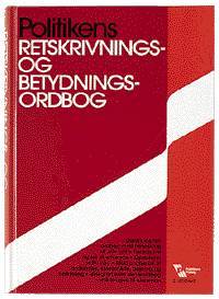 Politikens retskrivnings- og betydningsordbog