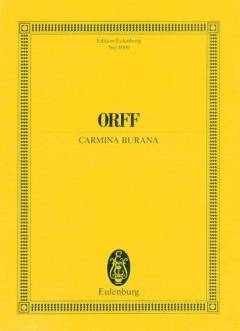 Carmina burana : cantiones profanae : for sopran, tenor, bas, kor og orkester
