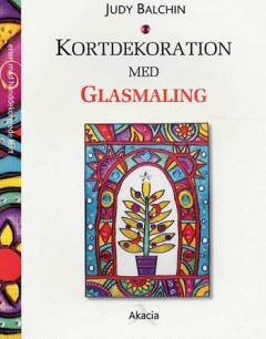 Kortdekoration med glasmaling
