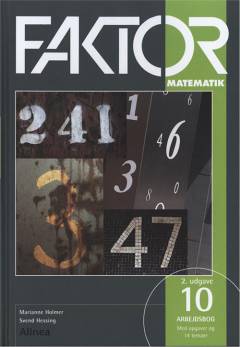 Faktor matematik. 10 - arbejdsbog