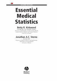 Essential medical statistics