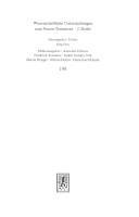 The Origin of evil spirits : the reception of Genesis 6:1-4 in early Jewish literature