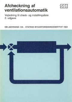 Afcheckning af ventilationsautomatik : vejledning til check- og indstillingsliste