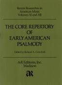 The Core repertory of early American psalmody