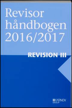 Revisorhåndbogen. Revision. 2016/2017 3