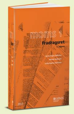 Moms. Bind 1 : Fradragsret