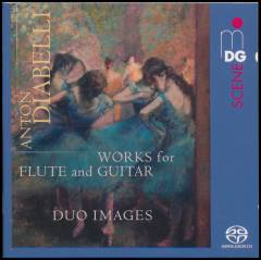 Works for flute and guitar