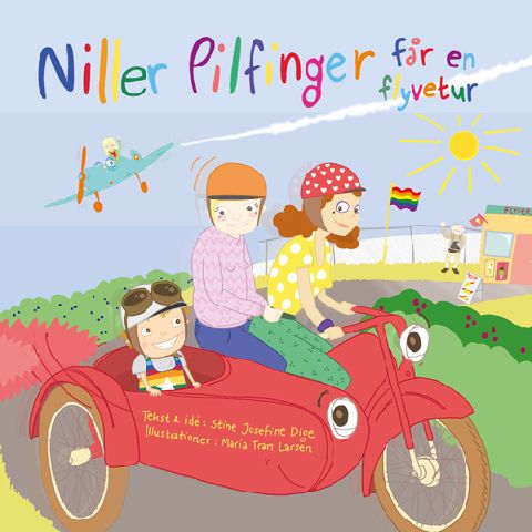 Niller Pilfinger får en flyvetur