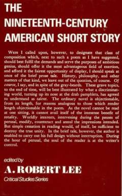The Nineteenth-century American short story